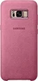 Samsung EF-XG955AP Alcantara Cover для Galaxy S8+ pink