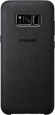 Samsung EF-XG955AS Alcantara Cover for Galaxy S8+ dark grey