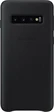 Samsung Leather Cover для Galaxy S10 черный