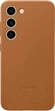 Samsung Leather case для Galaxy S23 Camel