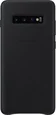 Samsung Leather Cover для Galaxy S10+ black