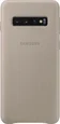 Samsung Leather Cover для Galaxy S10 grey