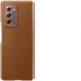 Samsung Leather Cover for Galaxy Z Fold 2 5G brown 