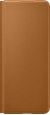 Samsung Leather Flip Cover for Galaxy Z Fold 3 5G Camel 