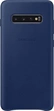 Samsung Leather Cover для Galaxy S10+ морская волна синий