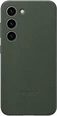 Samsung Leather case для Galaxy S23 зеленый