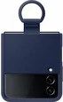 Samsung Silicone Cover with ring для Galaxy Z Flip 4 Navy