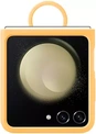 Samsung Silicone case with ring для Galaxy Z Flip 5 Apricot