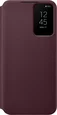 Samsung Smart clear View Cover для Galaxy S22+ Burgundy