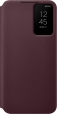 Samsung Smart clear View Cover for Galaxy S22+ Burgundy (EF-ZS906CEEGEW)