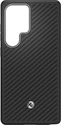 Samsung Spigen Enzo Aramid magnet для Samsung Galaxy S25 Ultra черный серебро