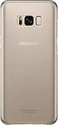 Самсунг clear Cover для Галакси S8+ золотой