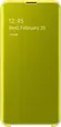 Samsung clear View Cover for Galaxy S10e yellow