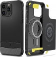 Spigen Rugged Armor MagFit for Apple iPhone 15 Pro Max Matte Black 