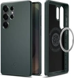 Spigen Thin Fit MagFit для Самсунг Галакси S25 Ультра Abyss зеленый