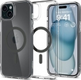 Spigen Ultra hybrid MagFit for Apple iPhone 15 gunmetal 