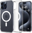 Spigen Ultra hybrid MagFit for Apple iPhone 15 Pro Max frost clear 