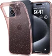 Spigen liquid Crystal Glitter для Apple iPhone 15 Pro Rose quartz