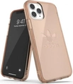 adidas Protective clear case Big Logo для Эпл Айфон 11 Про розовый золотой