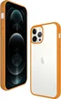 PanzerGlass Clear Case Color AntiBacterial Limited Edition для Apple iPhone 12/12 Pro Orange
