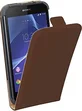 Pedea Flip Cover Premium для Sony Xperia Z2 Brown