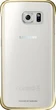 Samsung Clear Cover для Galaxy S6 Edge gold