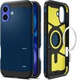 Spigen Tough Armor AI (MagFit) для Apple iPhone 16 Navy blue