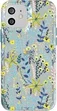 tech21 Evo Art Botanical Garden для Apple iPhone 12/12 Pro Blue