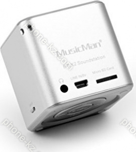 Technaxx mini MusicMan wireless Soundstation BT-X2 silver