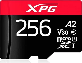 ADATA XPG R100/W85 microSDXC 256GB, UHS-I U3, A2, Class 10