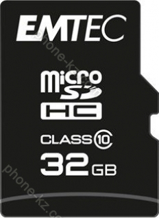 Emtec Classic R20/W12 microSDHC 32GB Kit, Class 10