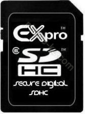 Ex-Pro SDHC 16GB, Class 6