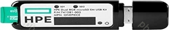 HPE microSD RAID1 USB Boot Drive R28/W29 microSDHC 32GB Kit, UHS-I U1, Class 10