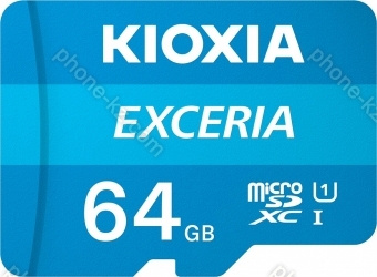 KIOXIA EXCERIA R100 microSDXC 64GB, UHS-I U1, Class 10