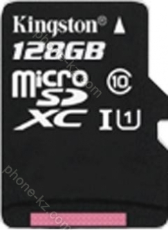 Kingston microSDXC 128GB, UHS-I, Class 10