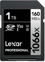 Lexar Professional 1066x Silver Series R160/W120 SDXC 1TB, UHS-I U3, Class 10