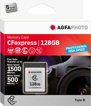 Lupus Imaging AgfaPhoto Prof. High Speed R1500/W500 CFexpress 2.0 Type B 128GB