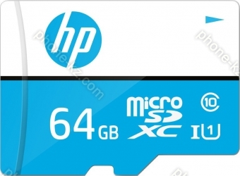PNY HP mi210/mx310 R100/W30 microSDXC 64GB Kit, UHS-I U1, Class 10