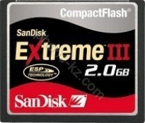 SanDisk Extreme III R20/W20 CompactFlash Card 2GB
