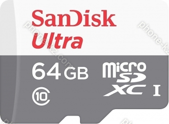 SanDisk Ultra R80 microSDXC 64GB, UHS-I, Class 10