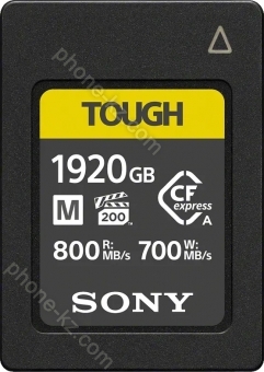 Sony TOUGH CEA-M Series R800/W700 CFexpress Type A 1.88TB