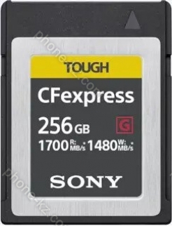 Sony TOUGH CEB-G Series R1700/W1480 CFexpress Type B 256GB