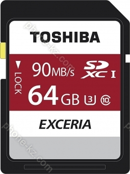 Toshiba Exceria N302 R90 SDXC 64GB, UHS-I U3, Class 10