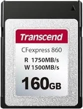 Transcend CFexpress 860 R1750/W1500 CFexpress 2.0 Type B 160GB