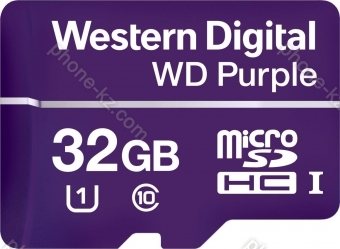 Western Digital WD Purple R80/W50 microSDHC 32GB, UHS-I U1, Class 10