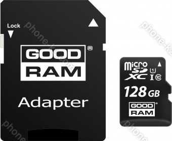 goodram M1AA R100 microSDXC 128GB Kit, UHS-I U1, Class 10
