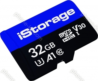 iStorage microSDHC 32GB, UHS-I U3, A1, Class 10