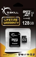 G.Skill microSDXC 128GB Kit, UHS-I, Class 10