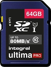 Integral ultima PRO R80 SDXC 64GB, UHS-I U1, Class 10