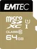 Emtec EliteGold R90/W20 microSDXC 64GB Kit, UHS-I U1, Class 10